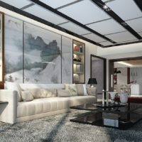 modern interior of a house