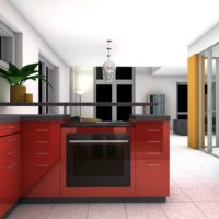 interior of a modern house