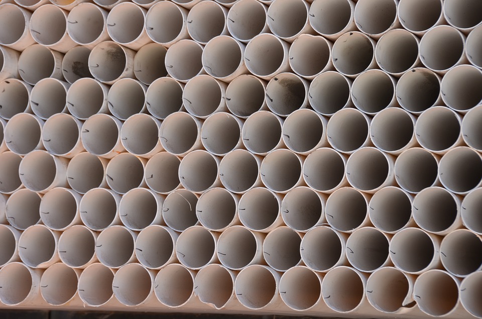 plastic pipes