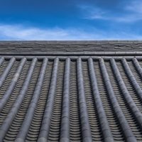 brick roof