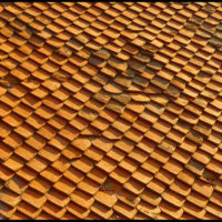 brick roof