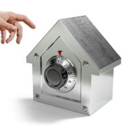 a safe-house miniature