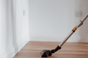 vacuuming